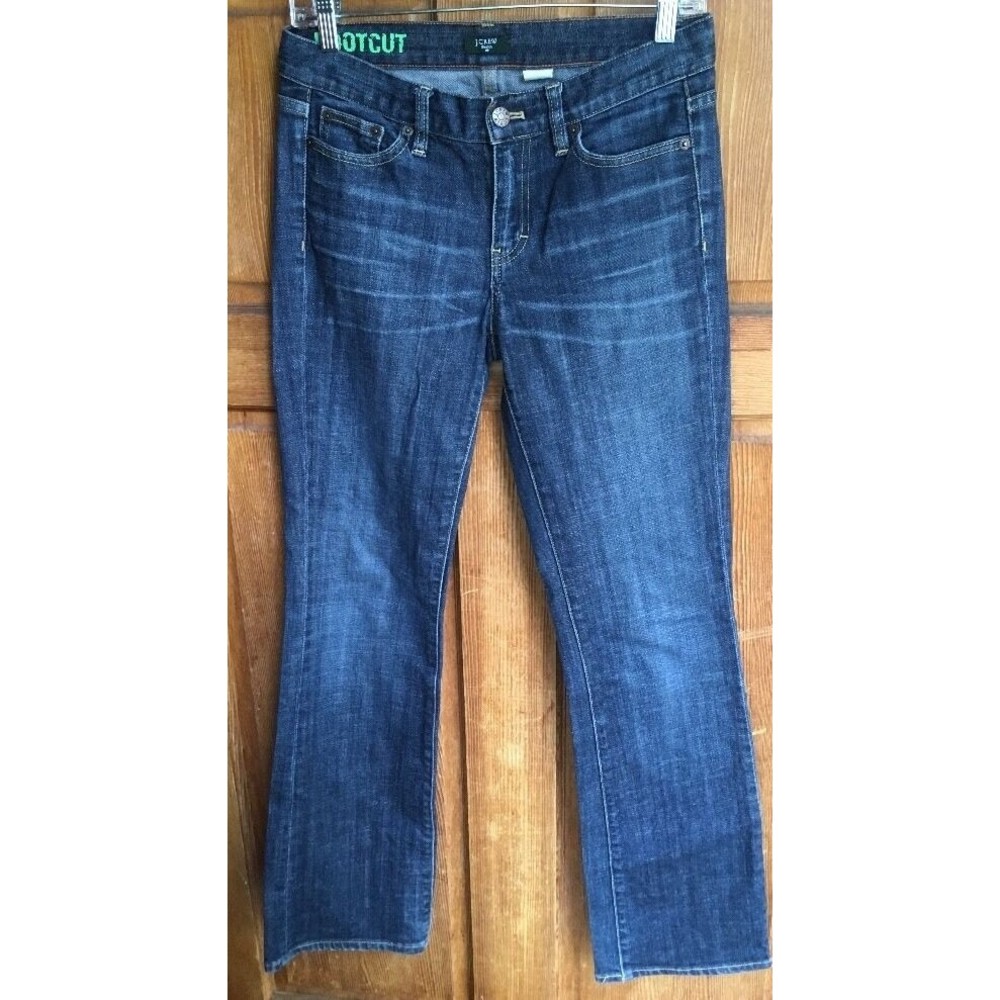 Jcrew Bootcut Stretch Blue Jeans Size 28R